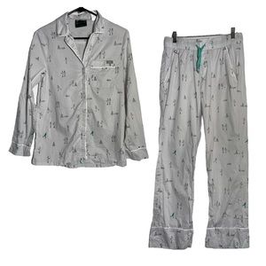 Figs Limited Edition Women's Gray Pajama Set